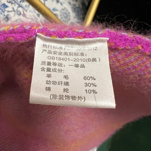 SAITU Multicolored Long Sweater, size not labeled - Picture 7 of 8